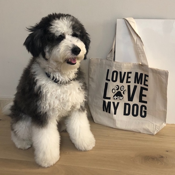 Dog Mom Canvas Tote - Picture 1 of 2